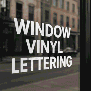 Window Vinyl Lettering